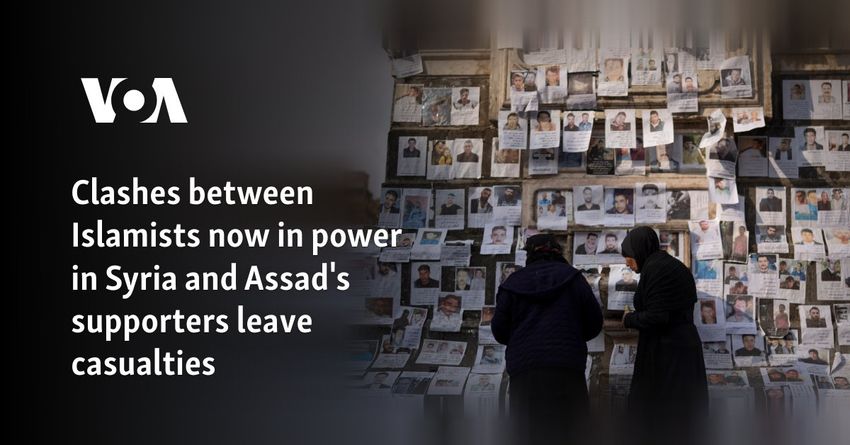  Clashes between Islamists now in power in Syria and Assad’s supporters leave casualties