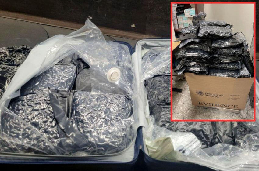  Texas Woman Tries To Fly Suitcases Stuffed With Pot To London, Customs Claims