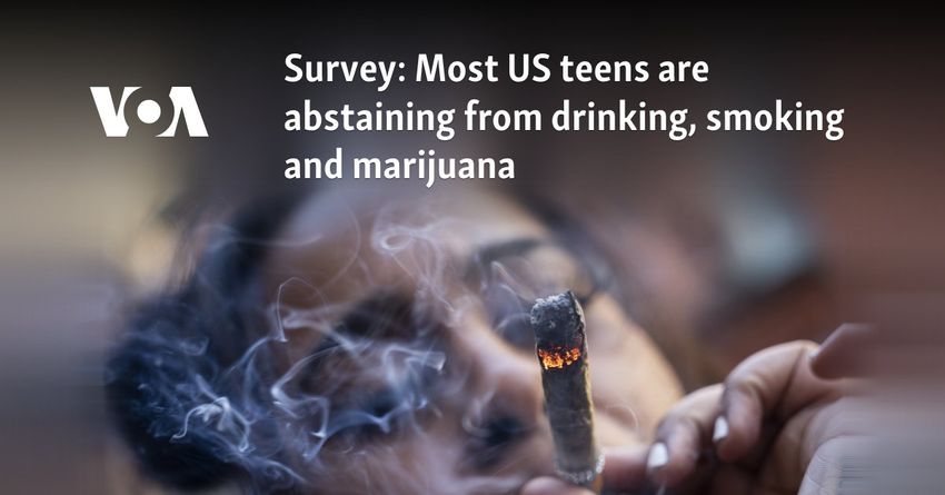  Survey: Most US teens are abstaining from drinking, smoking and marijuana