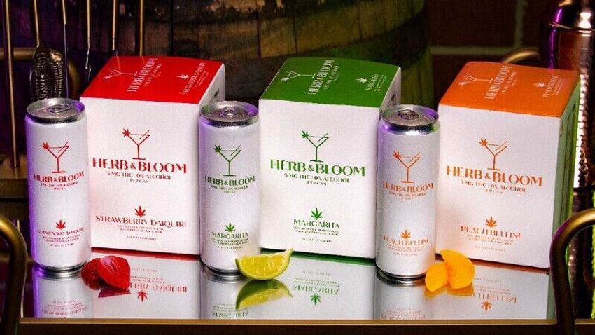  Cocktail-Inspired Cannabis Refreshments – The Herb & Bloom Drinks Come in Three Tasty Flavors (TrendHunter.com)