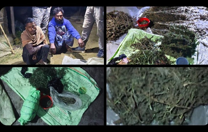  Assam Police arrest four; heroin, cannabis seized