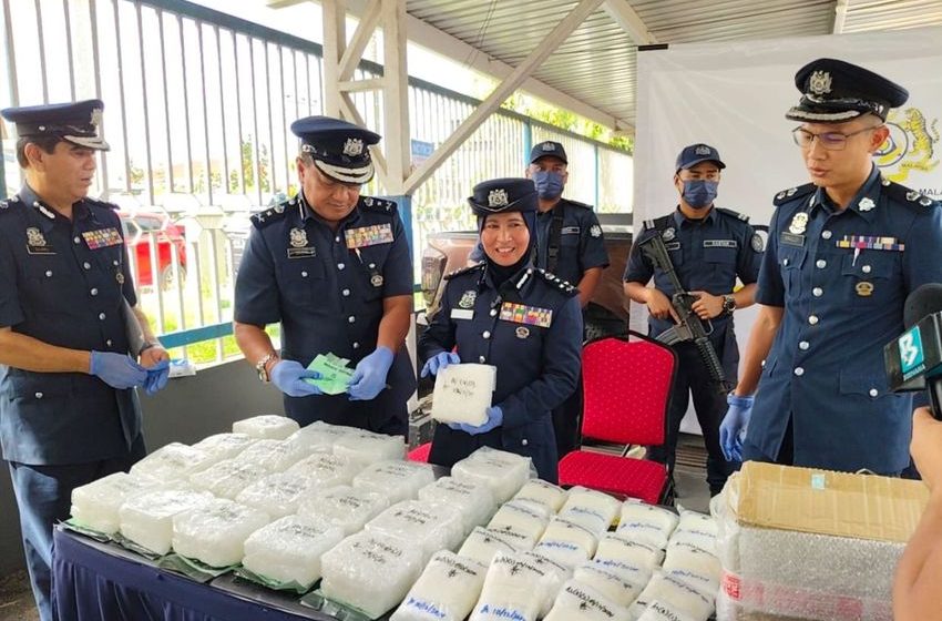  Sabah customs have seized 98kg of drugs valued at RM2.9mil