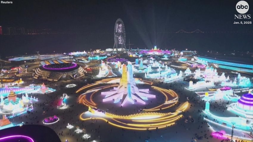  WATCH: Chinese city unveils magical ice and snow festival