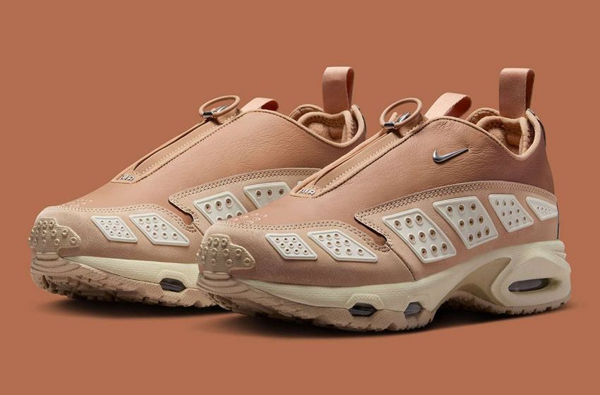  The Nike Air Max Sunder Premium “Hemp” Drops Nylon For Brown Leather