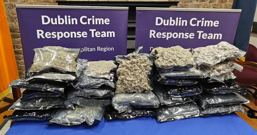  Man arrested as gardaí seize €300,000-worth of cannabis in Dublin