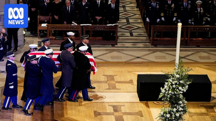  Jimmy Carter’s state funeral sees all living US presidents sit side-by-side