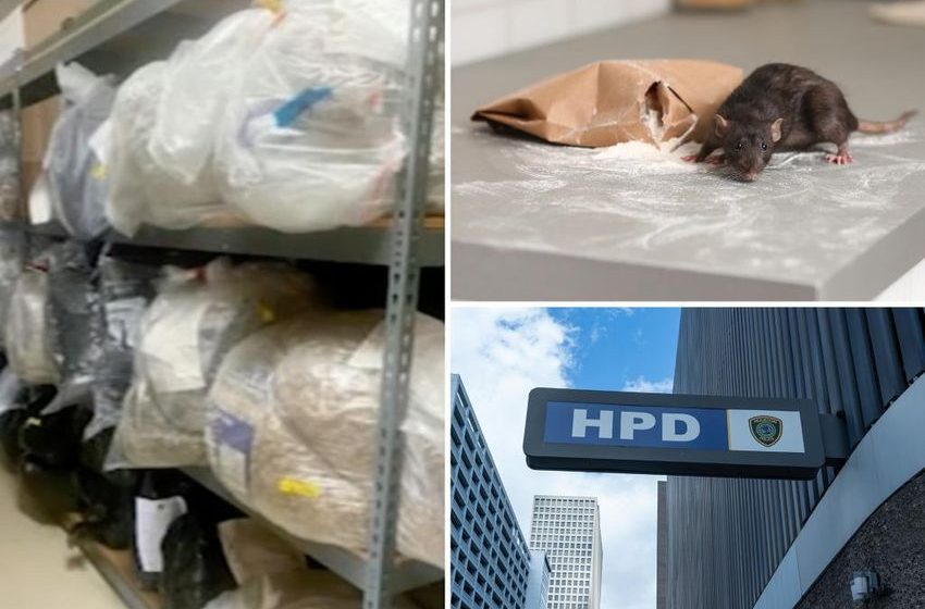  Rats in police evidence lockers are getting high on seized drugs — and putting cases in jeopardy