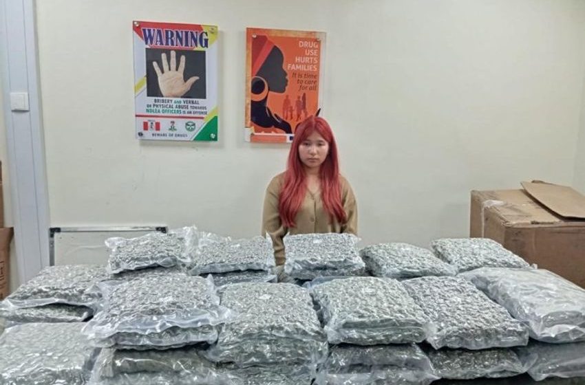  NDLEA arrests Thai woman with 46kg of cannabis at Lagos airport