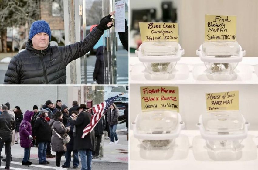  Protesters try to nip cannabis dispensary near NYC Catholic elementary school in the bud: ‘Something will happen here’