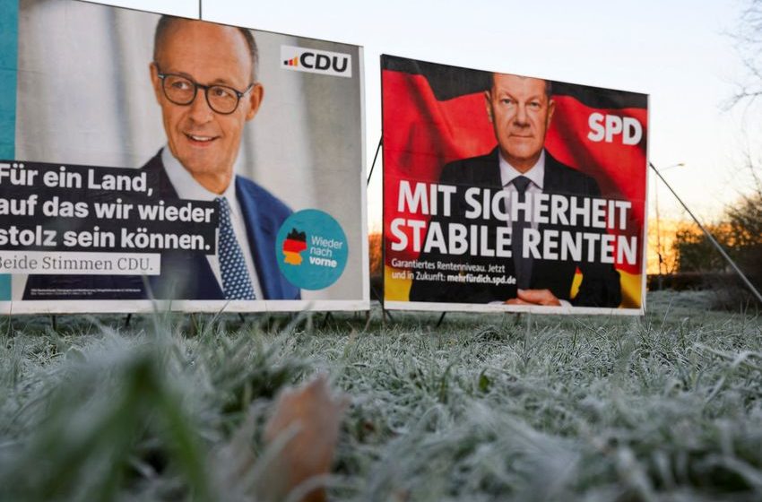  Who is running in the German election and what are the key issues?