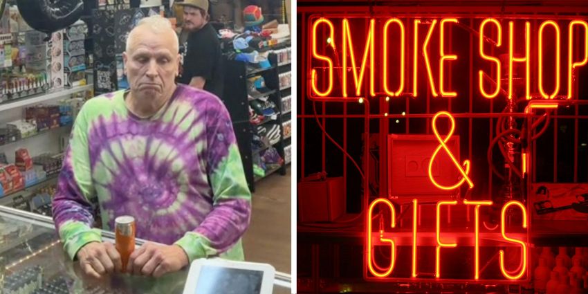  ‘I thought undercover cops only acted like this in the movies’: Man walks into smoke shop and asks for flower. Then the shopkeeper gives him exactly that