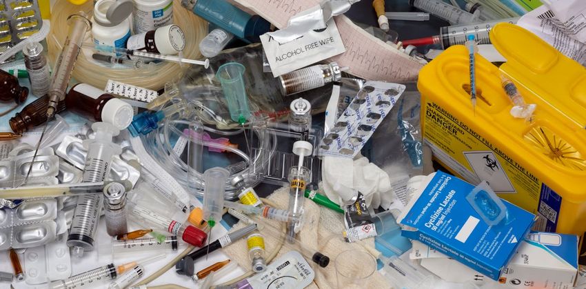  Plant-based plastics could help reduce the millions of tonnes of medical waste hospitals generate each year